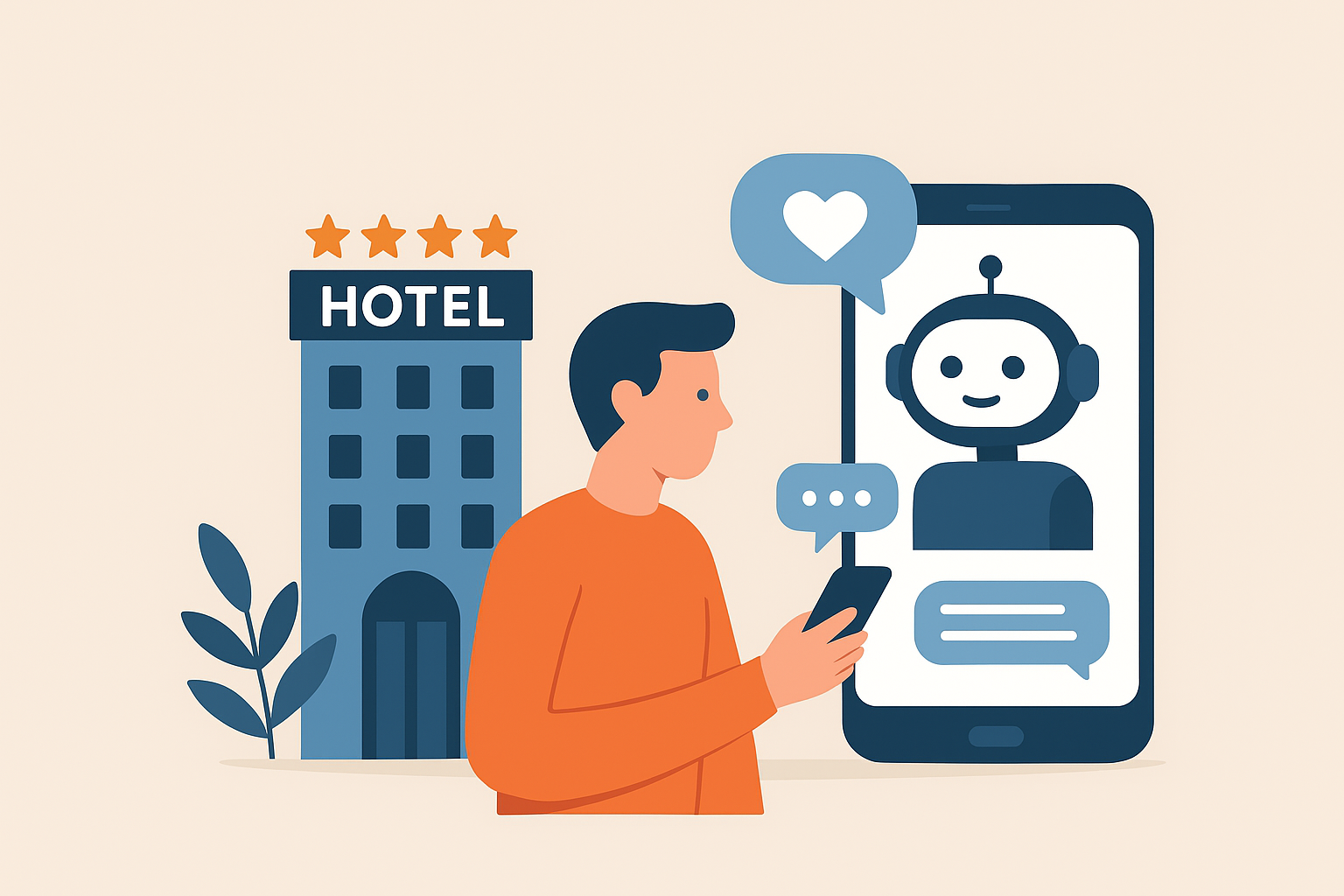 The Power of Hotel Chatbots in 2025