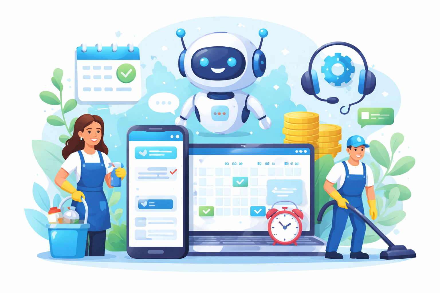 Why Every Cleaning Business Needs a Chatbot for Bookings, Support, and Sales Automation