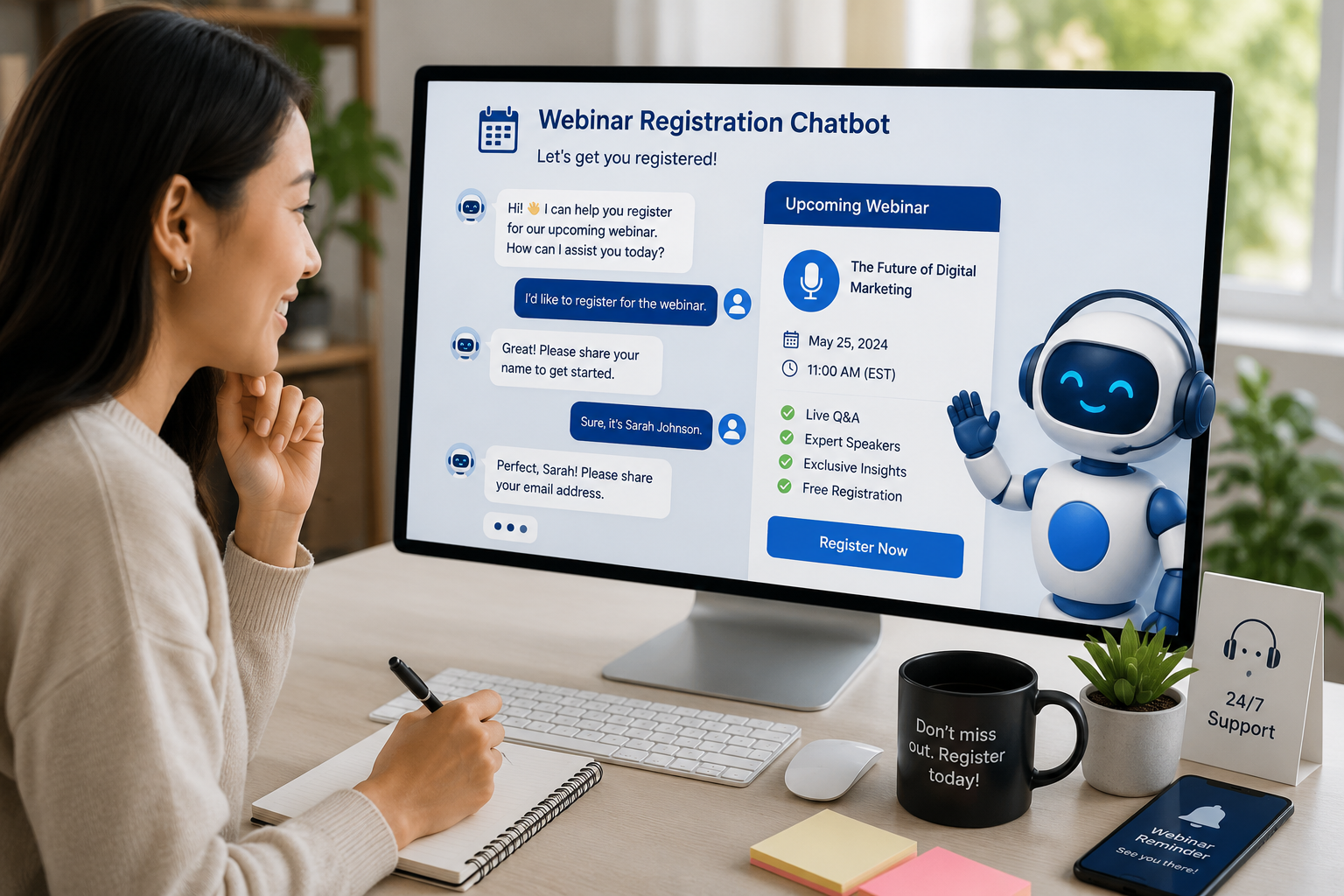 Webinar Registration Chatbot