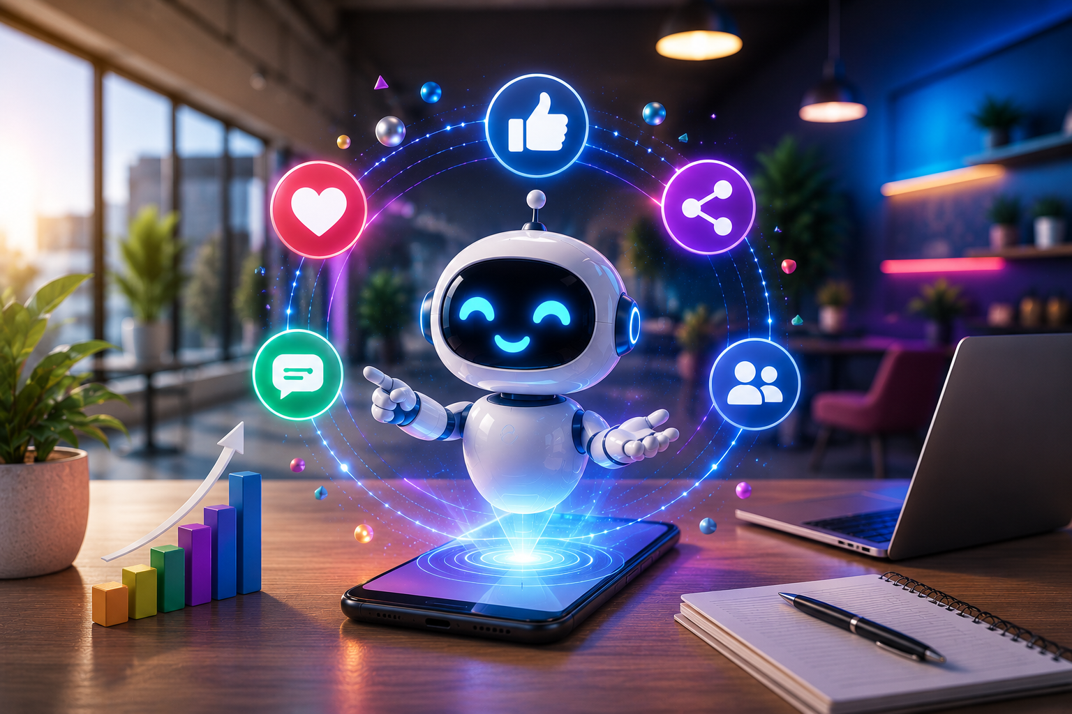 Get Social Shares Chatbot 1