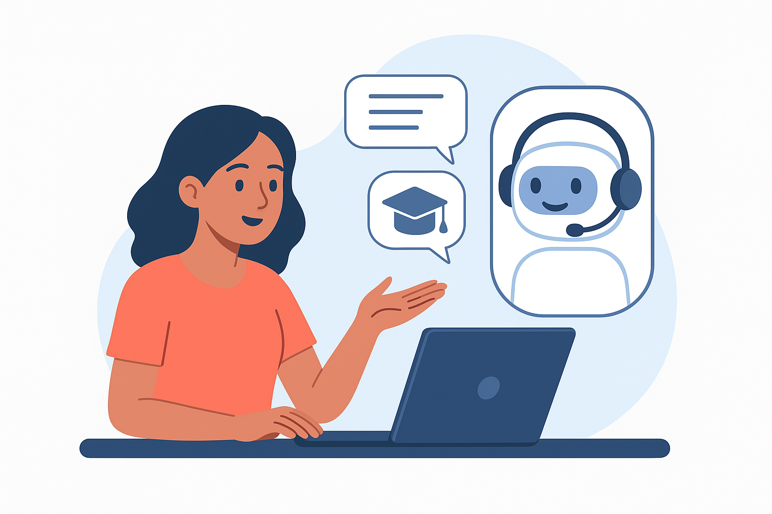The Future of Learning with Education Chatbots