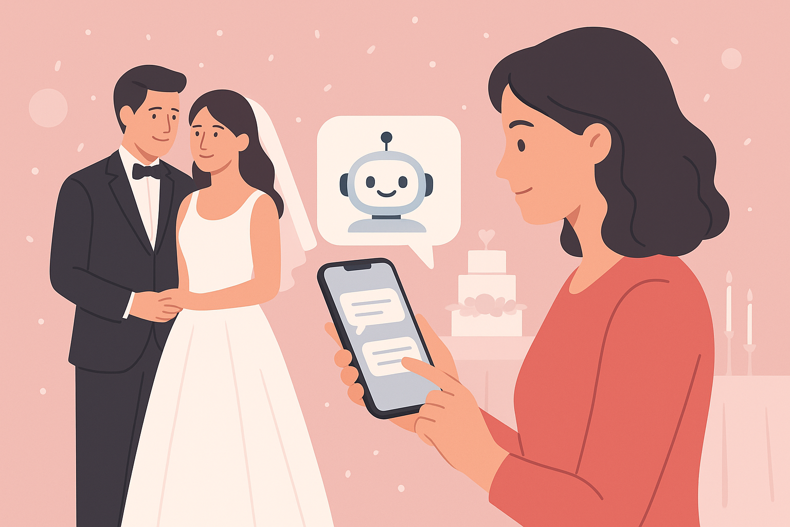 Revolutionizing Modern Weddings with AI-Powered Chatbots