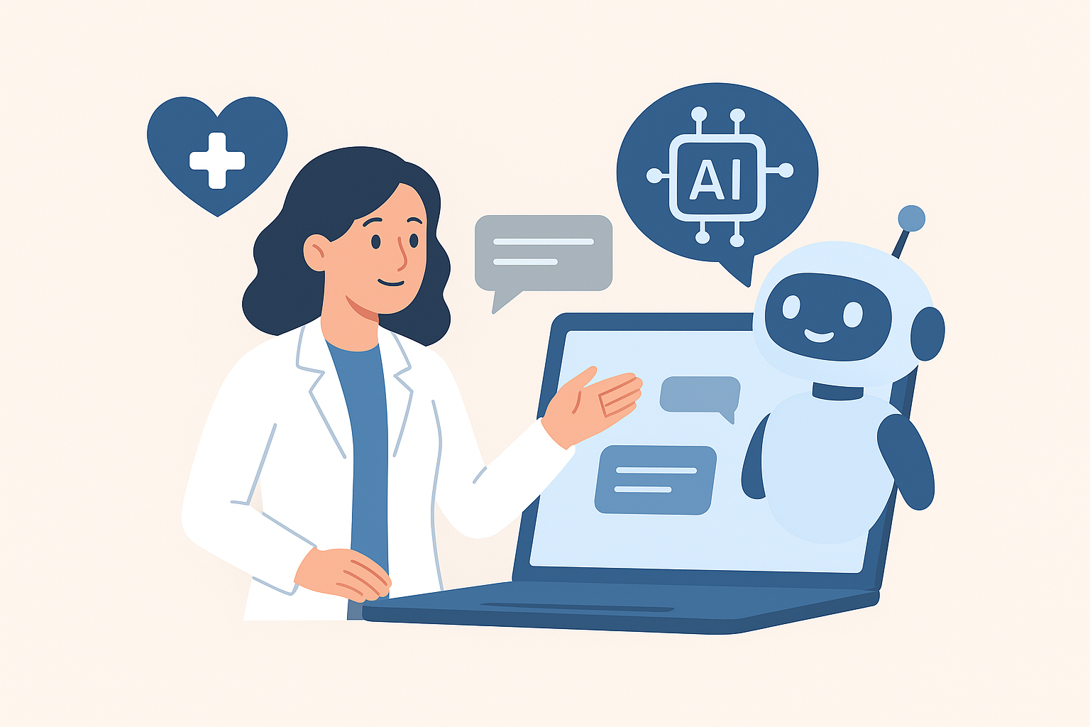 Role of AI and NLP in Healthcare Chatbots