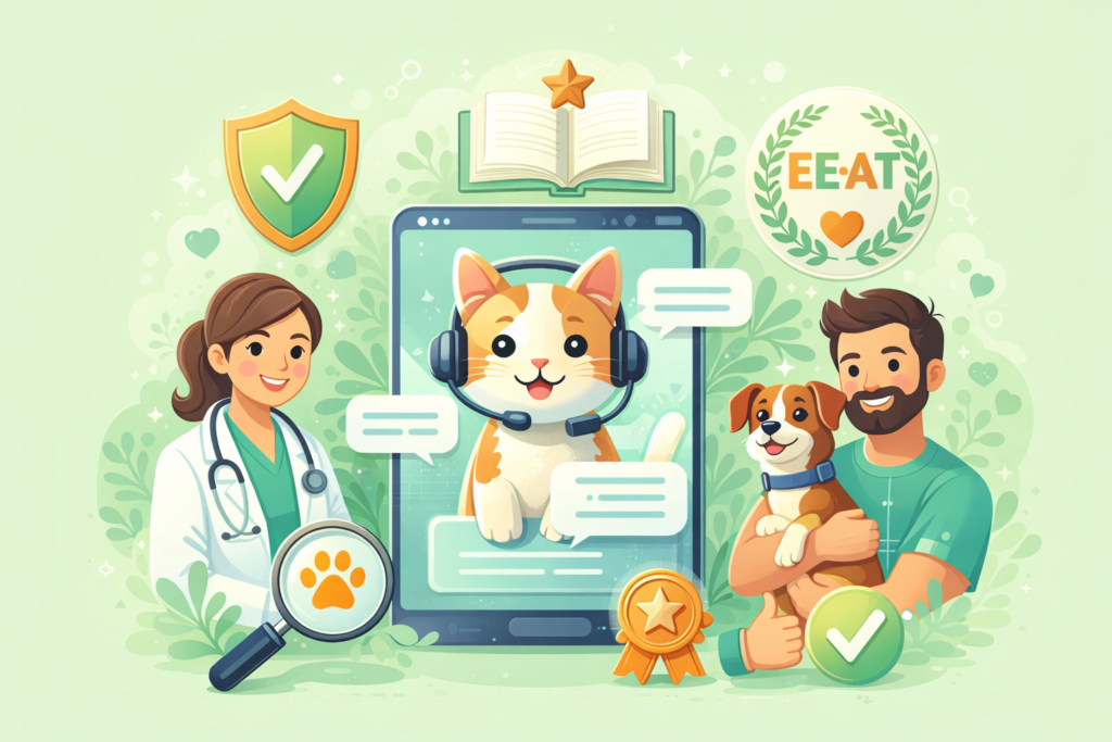 Trust, Accuracy, and E-E-A-T in Pet Chatbots