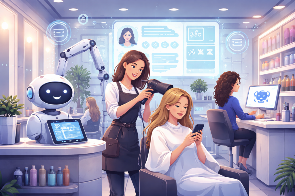 Smart Salon Automation with AI Chatbots: The Future of Hairdressing & Personal Care Businesses