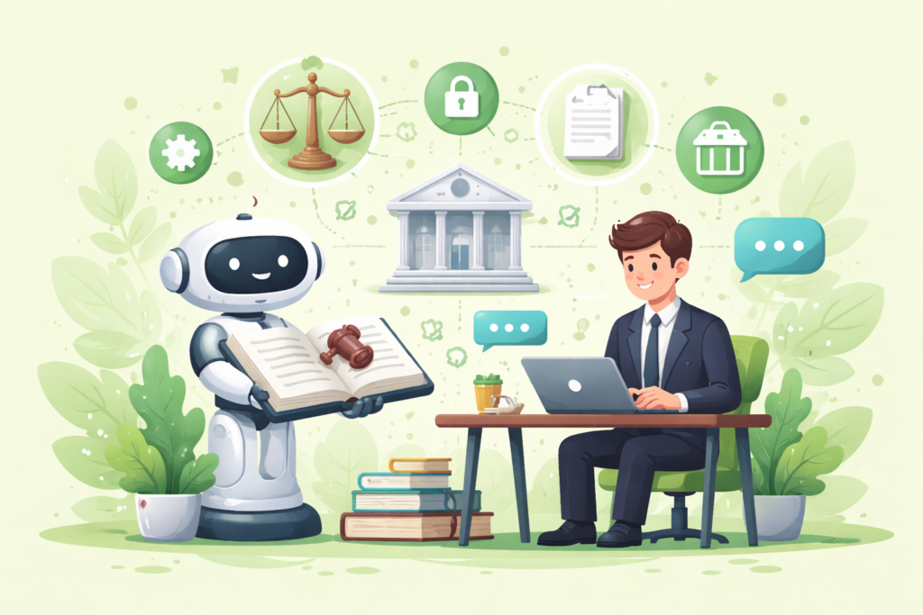 The Role of AI and Machine Learning in Legal Chatbots