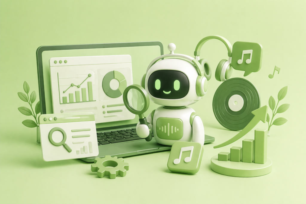 SEO Optimization for Music Chatbot Content