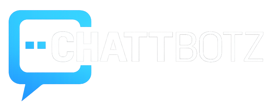 ChattBotz White Logo