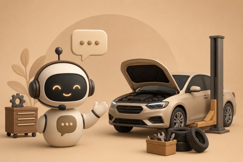 Automotive Chatbots for Service Centers and Repairs
