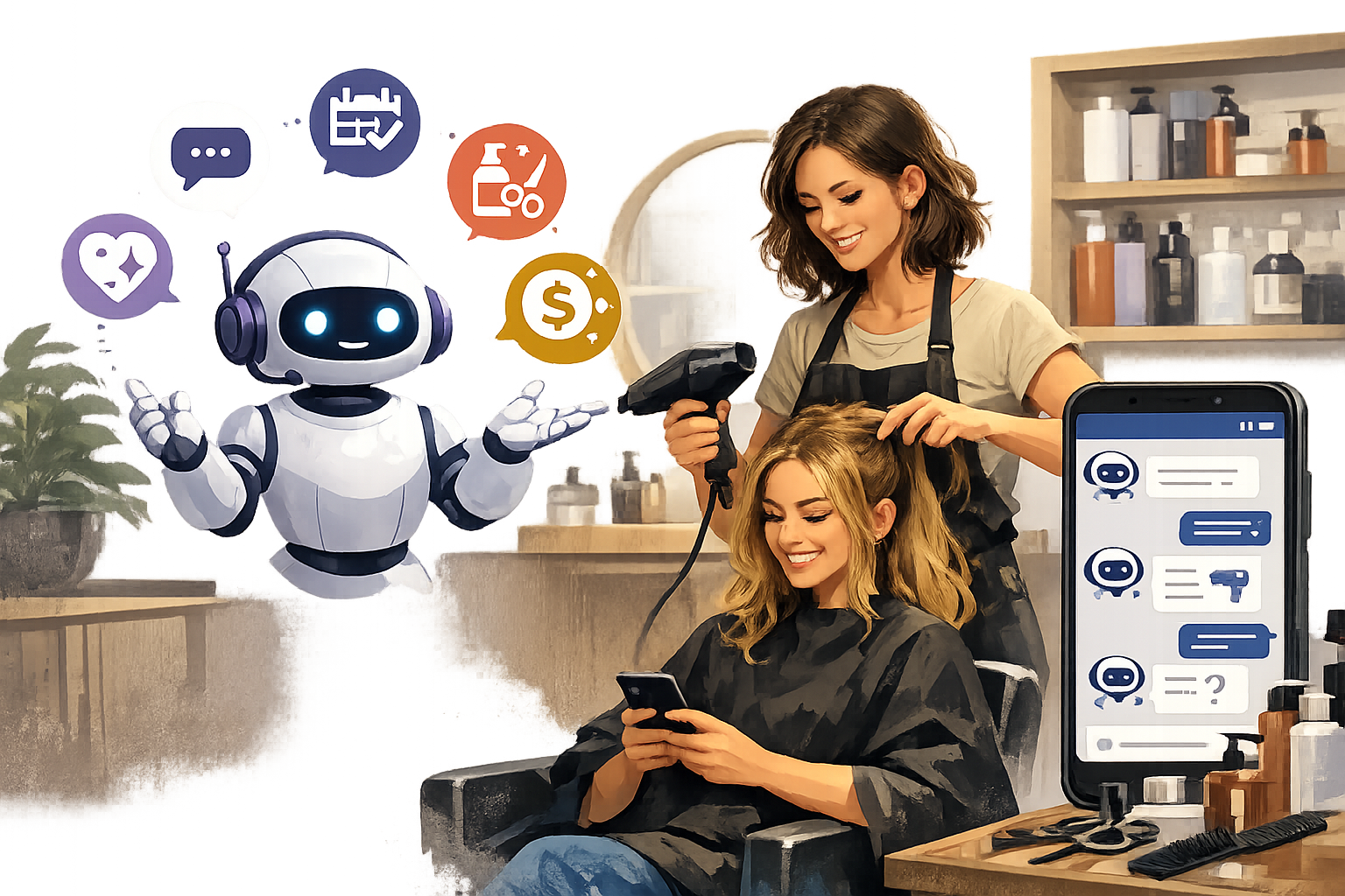 Why Every Salon Needs a Hairdressing & Personal Care Chatbot for Business Growth