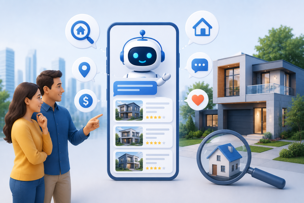 Real Estate Chatbots for Property Recommendations