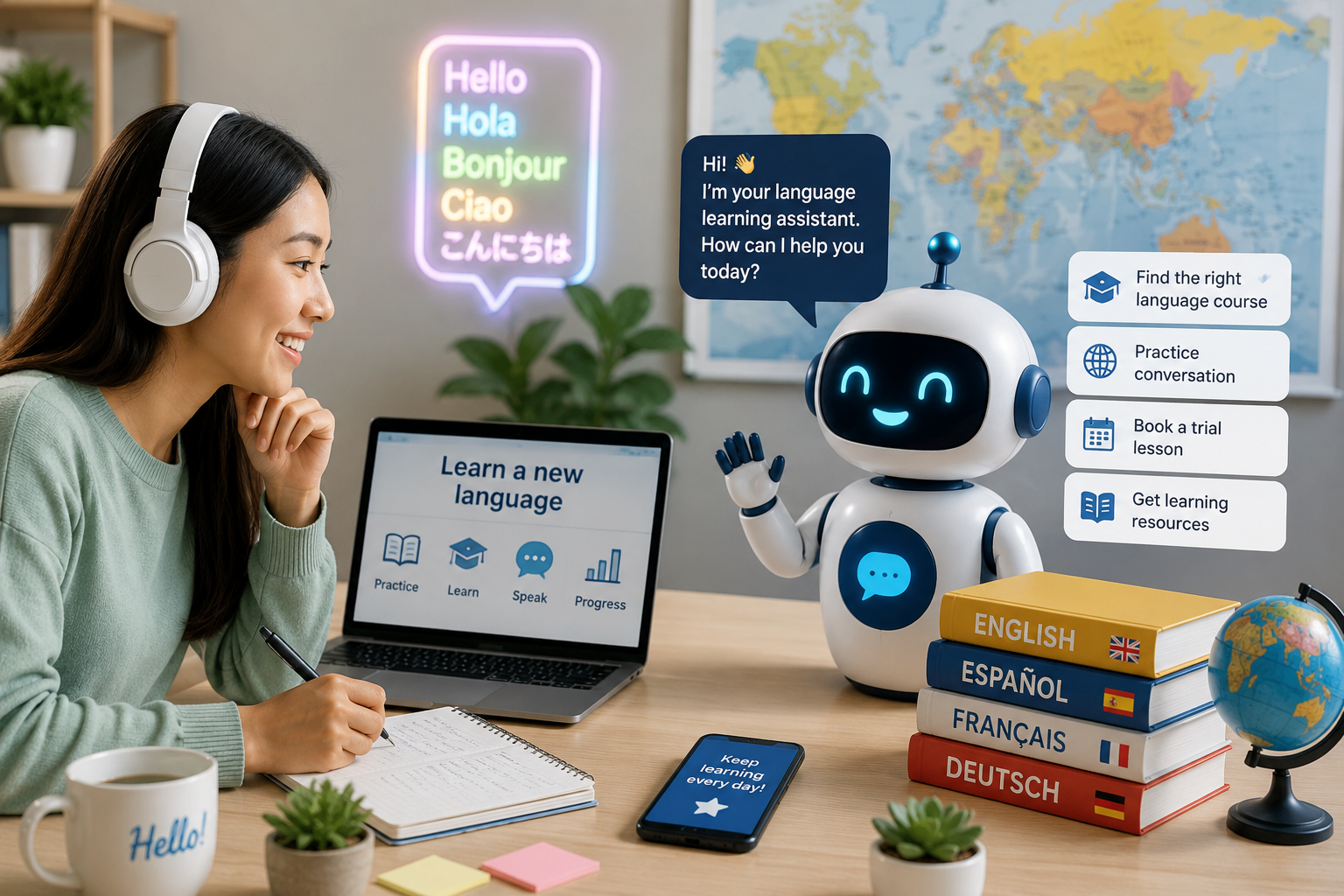 Learning Languages Chatbot