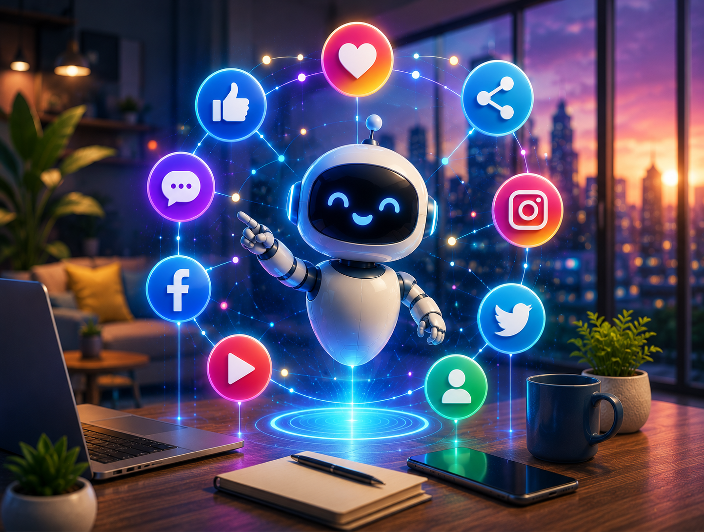 Get Social Shares Chatbot 3